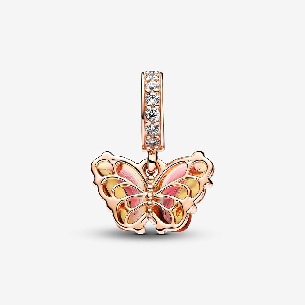 
                      
                        Pandora Pink & Yellow Murano Glass Butterfly Dangle Charm
                      
                    