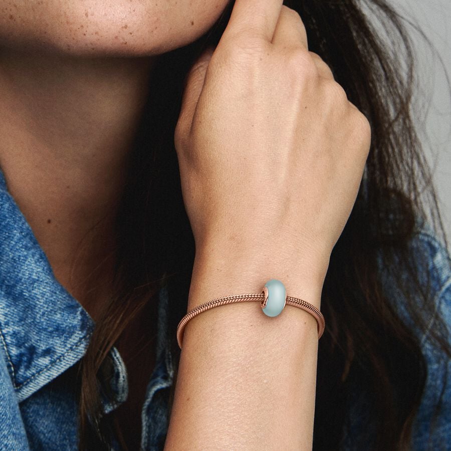 
                      
                        Pandora Matte Blue Murano Glass Charm
                      
                    