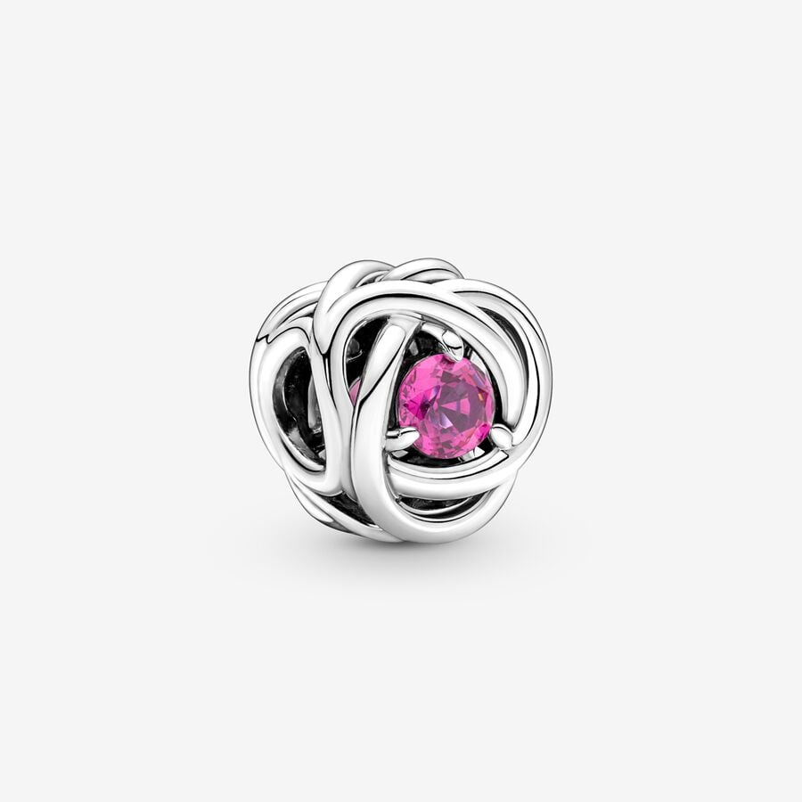 Pandora October Birthstone Eternity Circle Charm