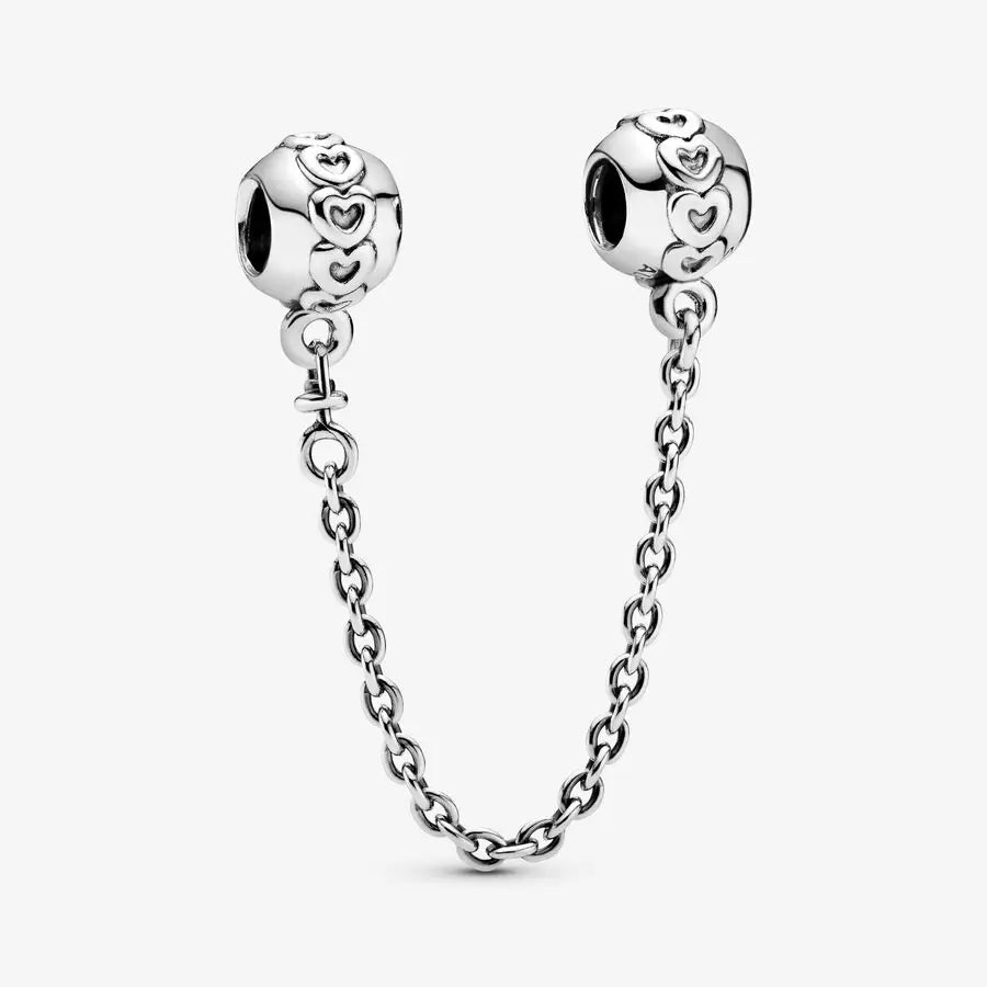 Pandora Band of Hearts Safety Chain Charm