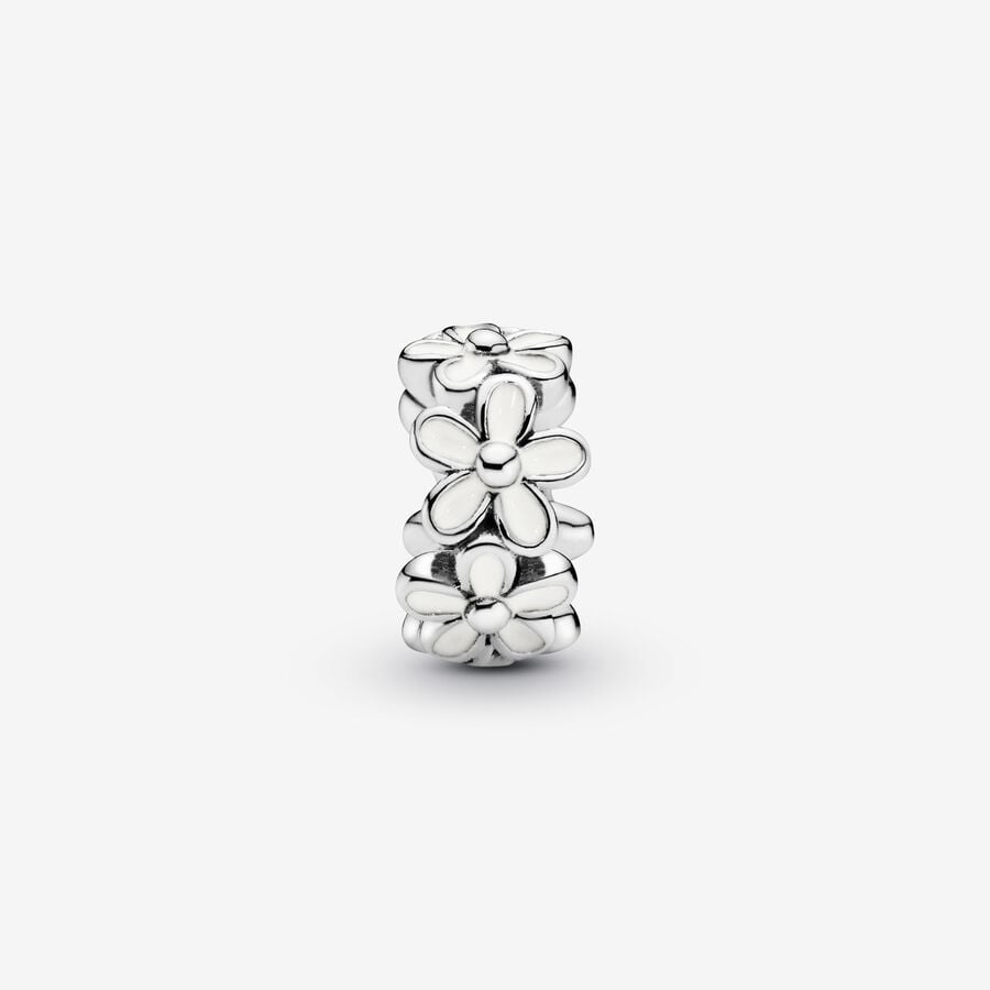 
                      
                        Pandora White Daisy Flower Spacer Charm
                      
                    