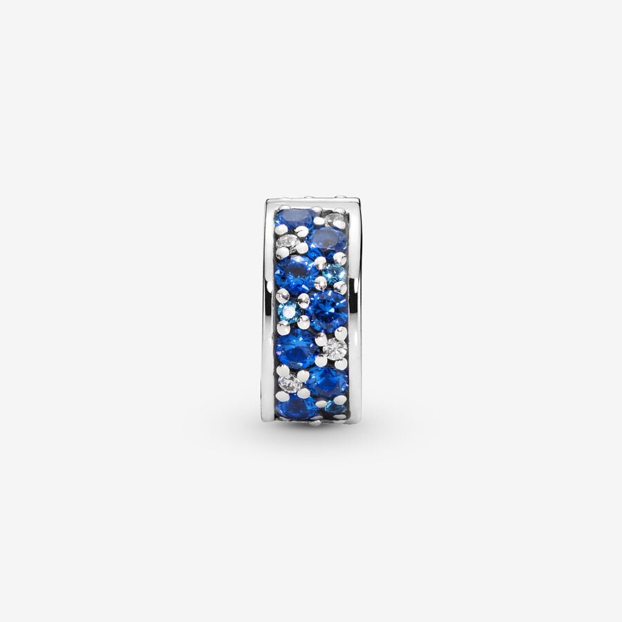 
                      
                        Pandora Blue Pavé Clip Charm
                      
                    