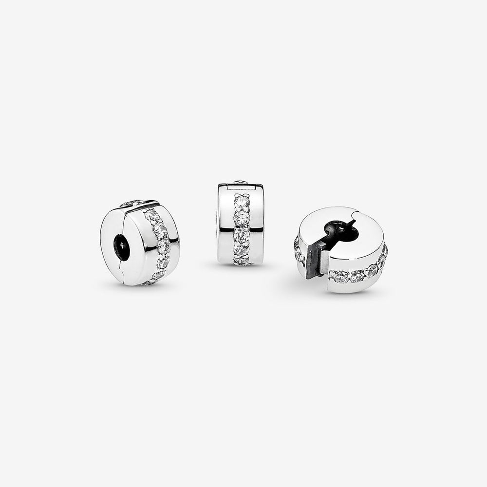 
                      
                        Pandora Clear Sparkling Row Clip Charm
                      
                    