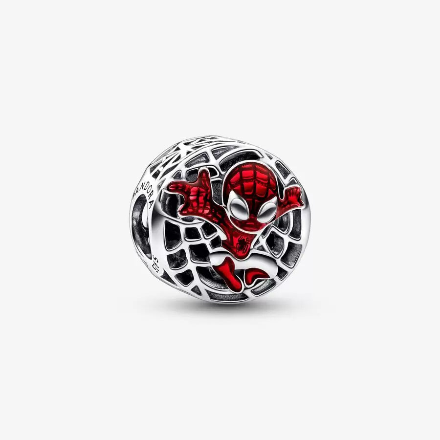 Pandora Marvel Spider-Man Soaring City Charm