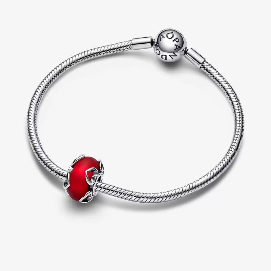 Pandora red murano glass 2025 charm