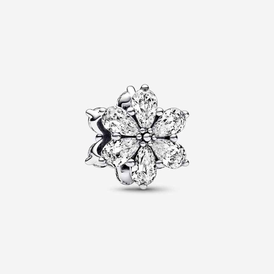 Pandora Sparkling Herbarium Cluster Charm
