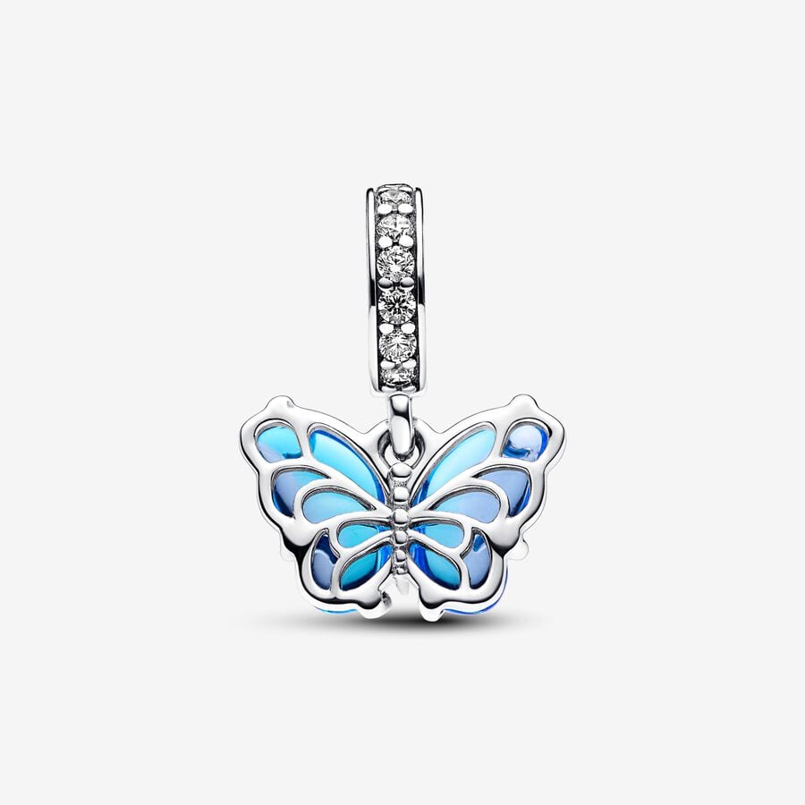 
                      
                        Pandora Blue Murano Glass Butterfly Dangle Charm
                      
                    