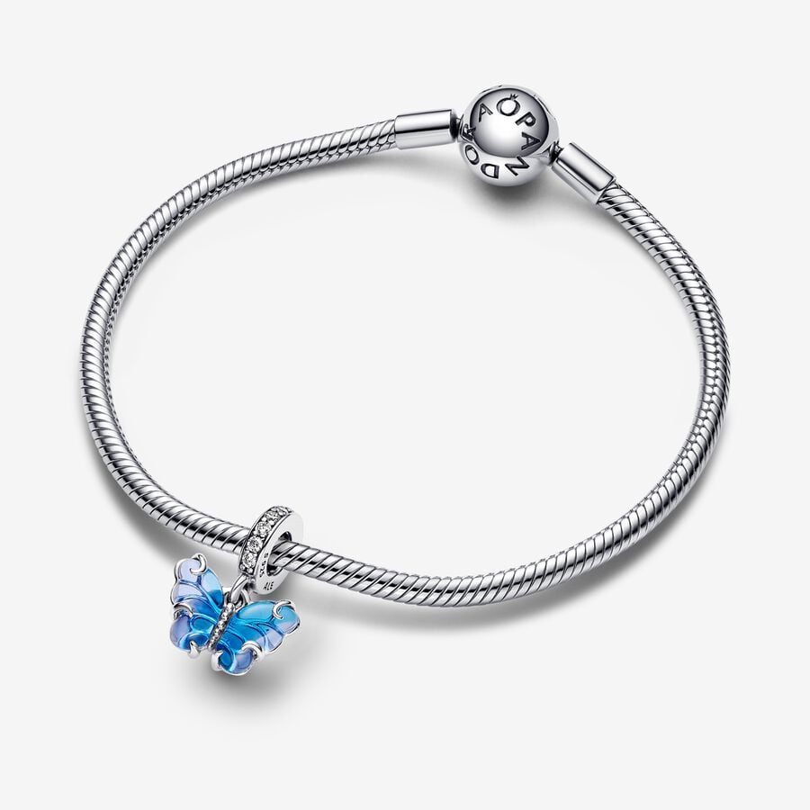 
                      
                        Pandora Blue Murano Glass Butterfly Dangle Charm
                      
                    