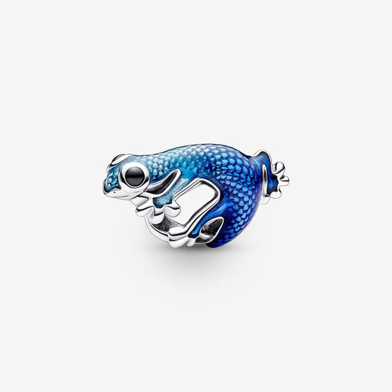 Pandora Metallic Blue Gecko Charm