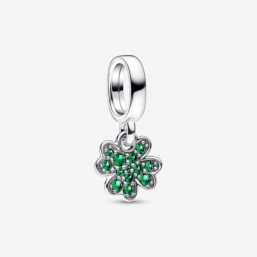 Pandora Four Leaf Clover Dangle Charm