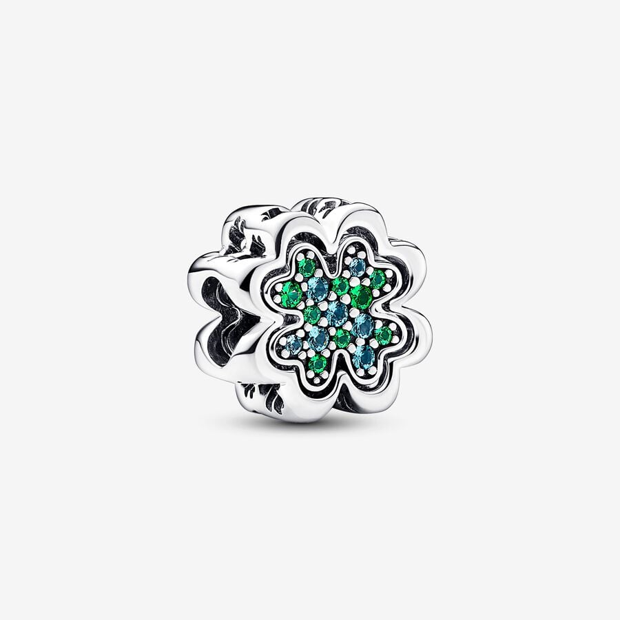 Pandora Splittable Four Leaf Clover Charm