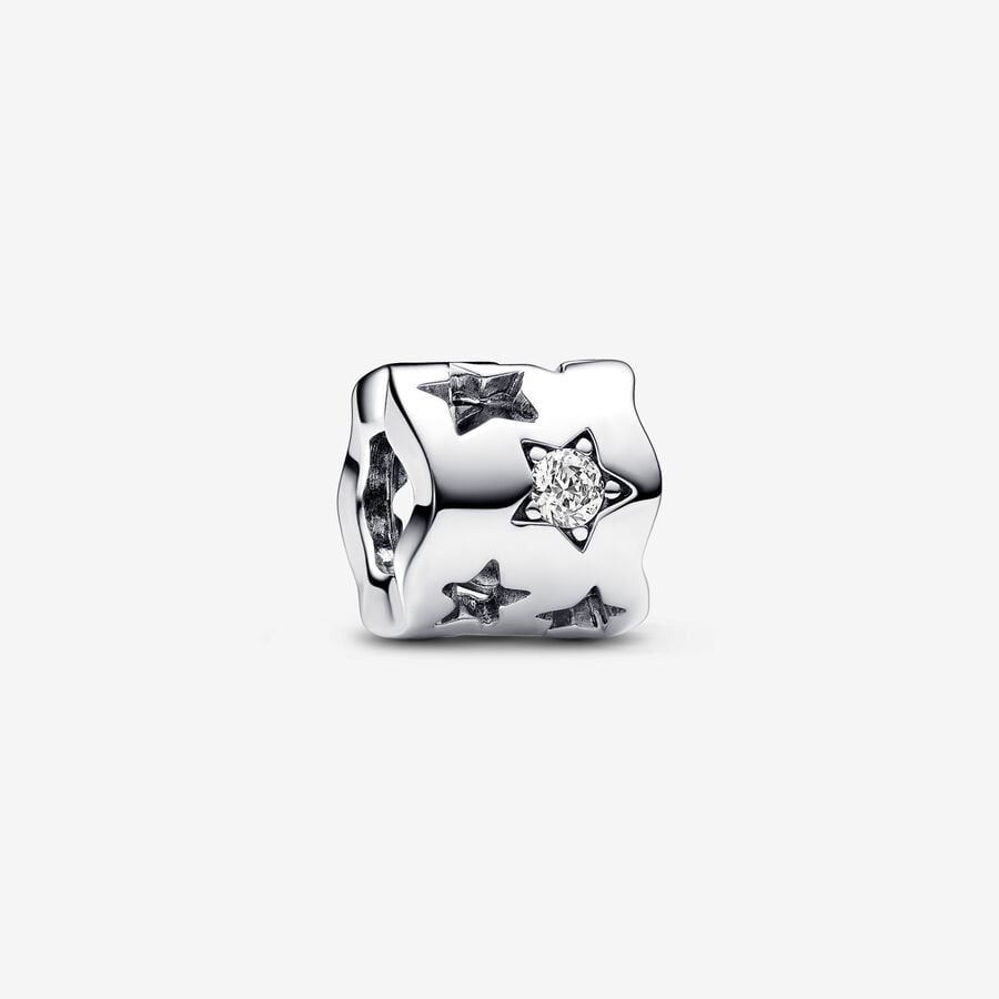 Pandora Cut-out Sparkling Star Charm