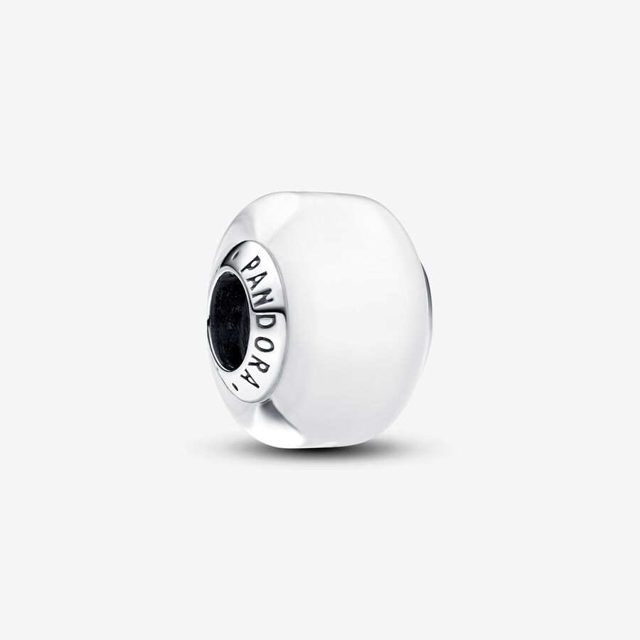 
                      
                        Pandora White Mini Murano Glass Charm
                      
                    