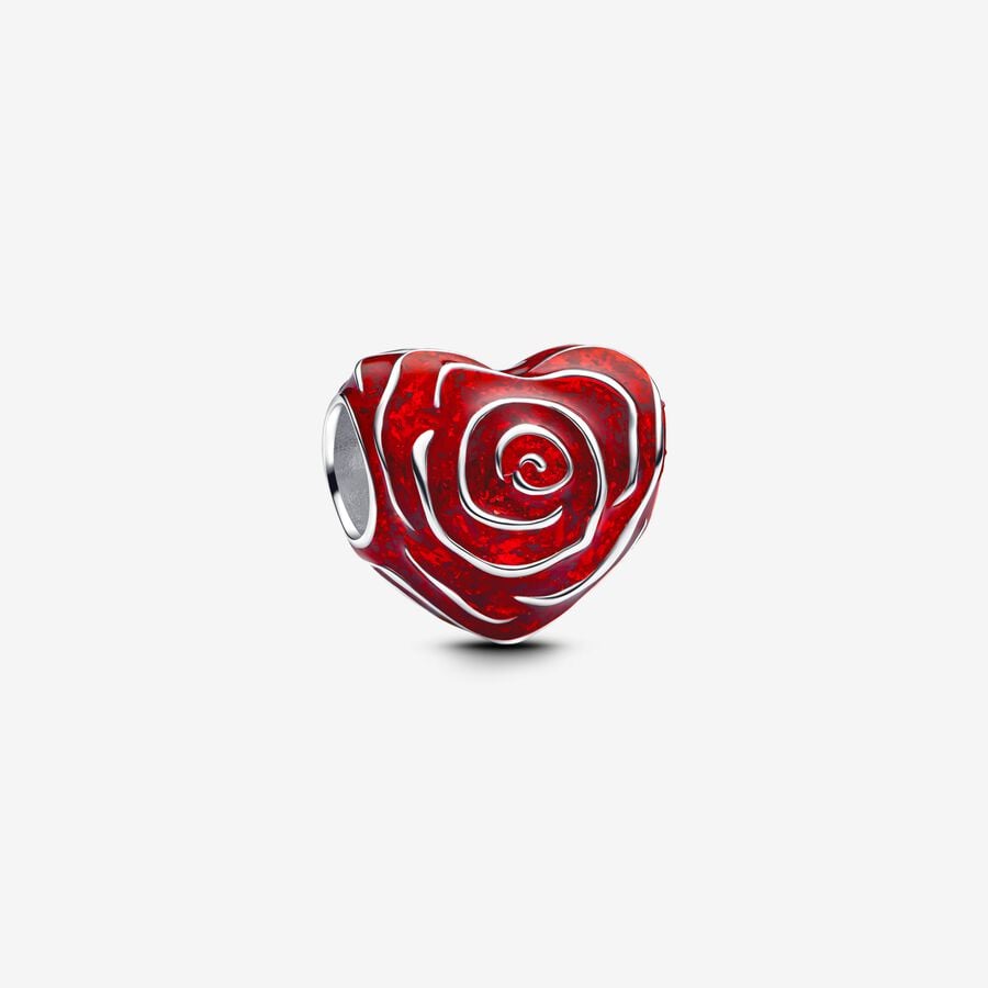 Pandora Rose Heart Charm