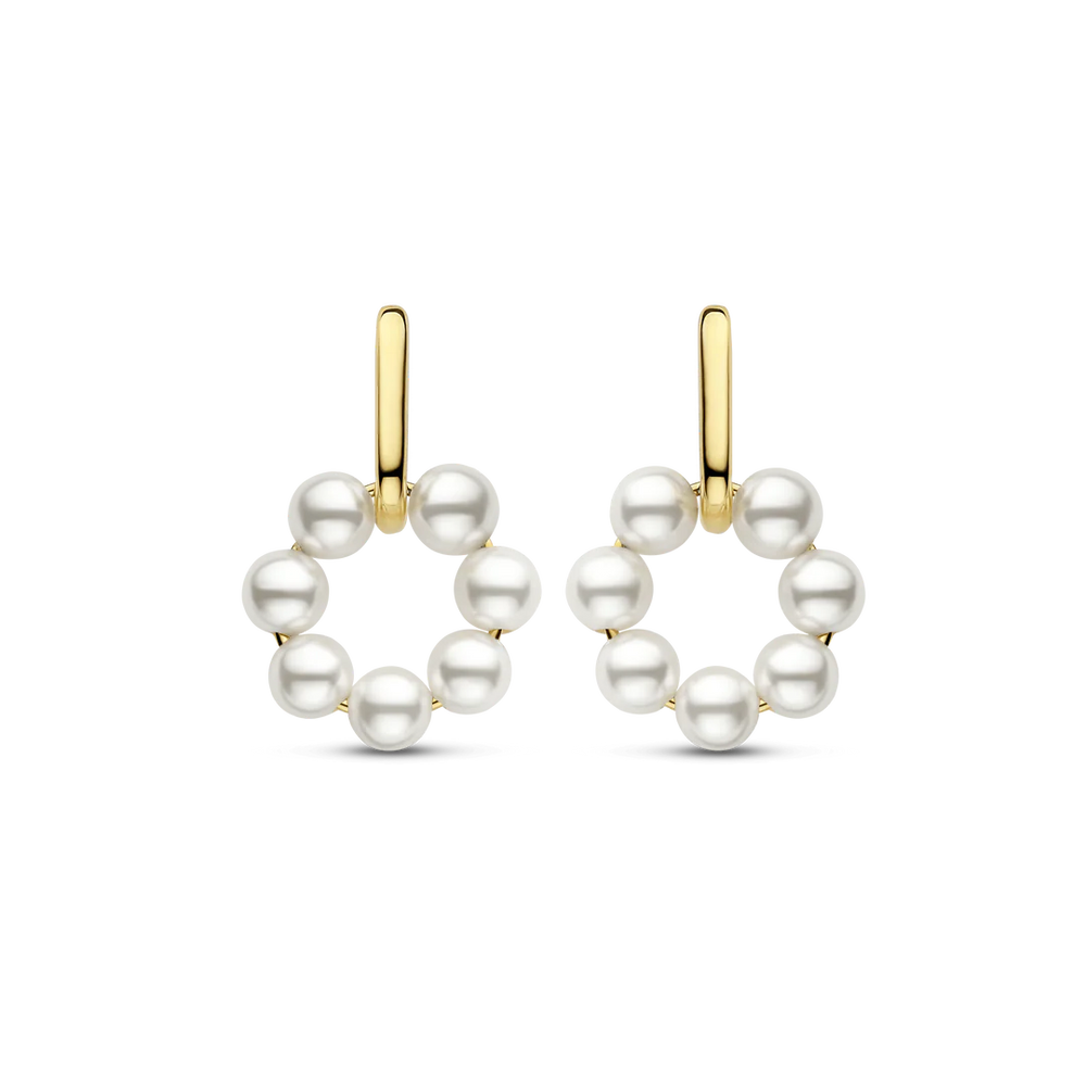 
                      
                        TI SENTO Peal Hoop Earrings 7936YP
                      
                    
