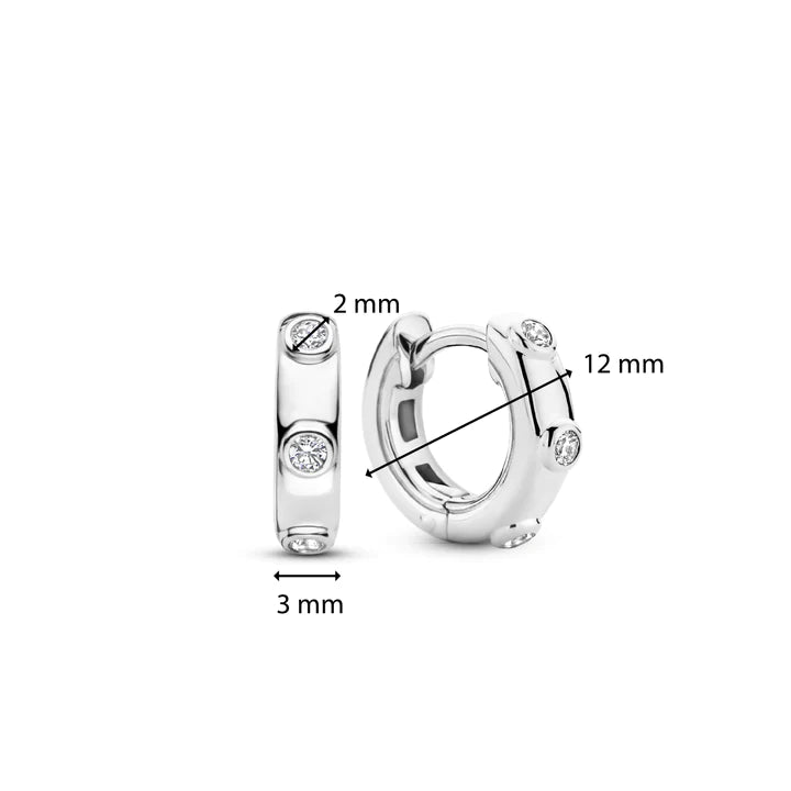 
                      
                        TI SENTO Huggie Hoops 7953ZI
                      
                    