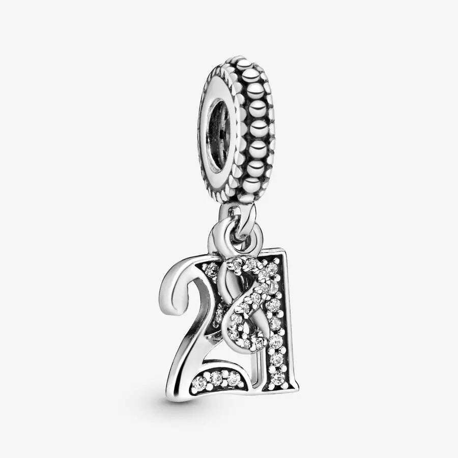 Pandora 21st Celebration Dangle Charm