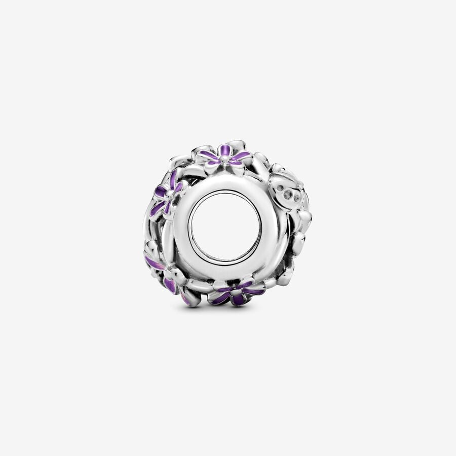 
                      
                        Pandora Openwork Purple Daisy Charm
                      
                    