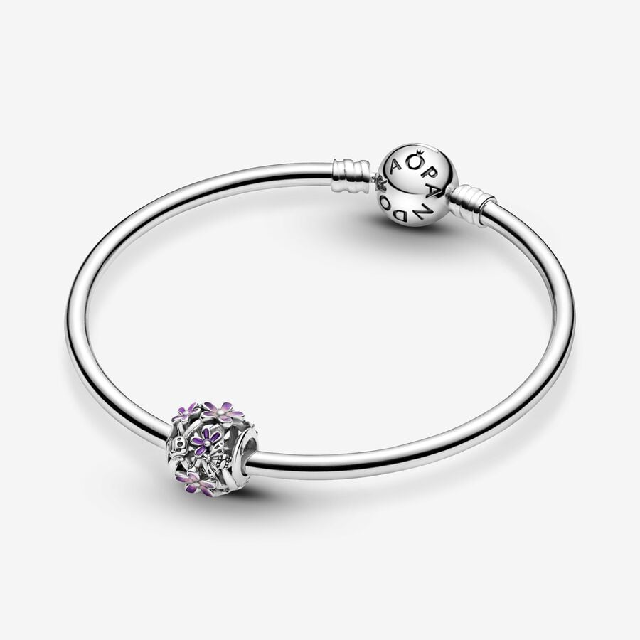 
                      
                        Pandora Openwork Purple Daisy Charm
                      
                    