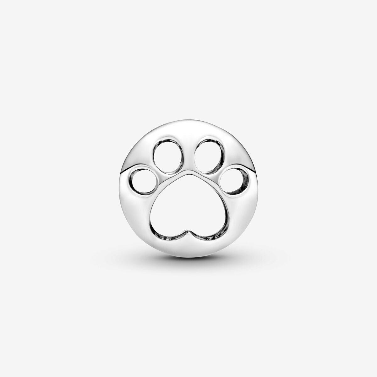 Pandora Openwork Paw Print Charm