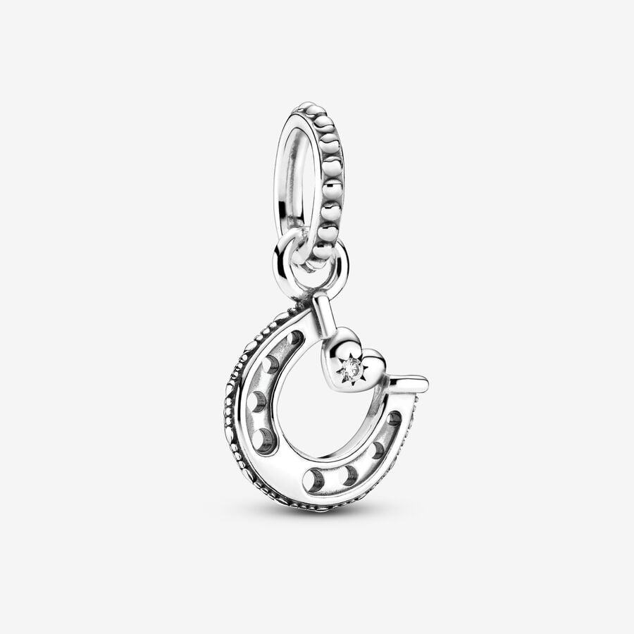 Pandora Good Luck Horseshoe Dangle Charm