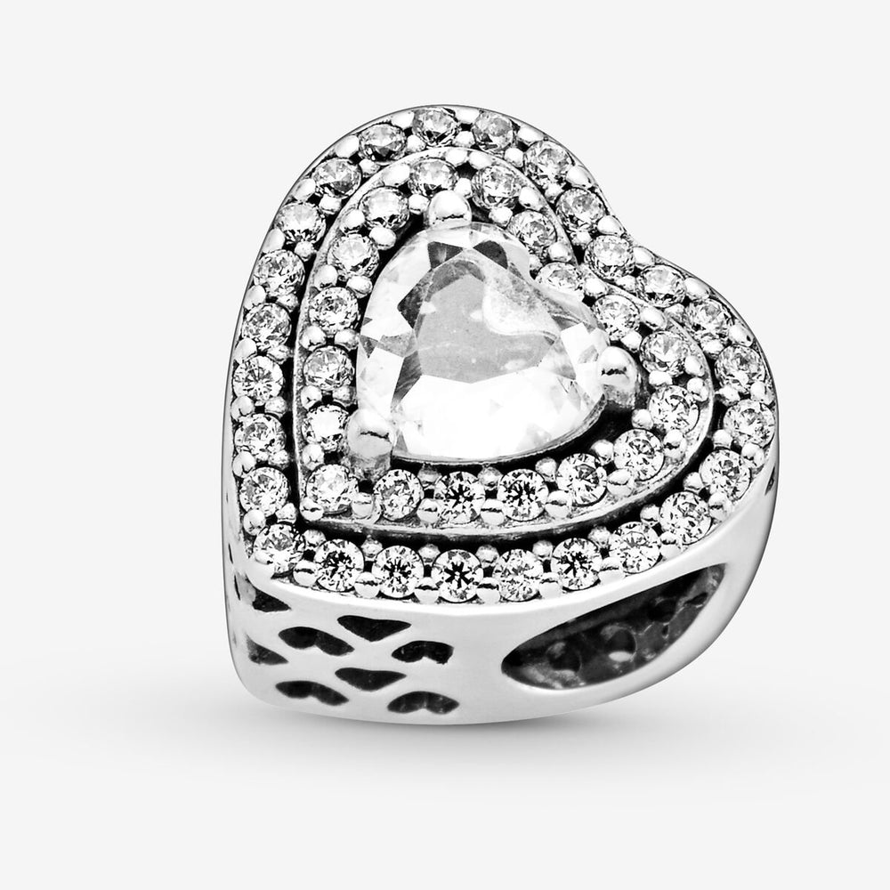 
                      
                        Pandora Sparkling Levelled Hearts Charm
                      
                    