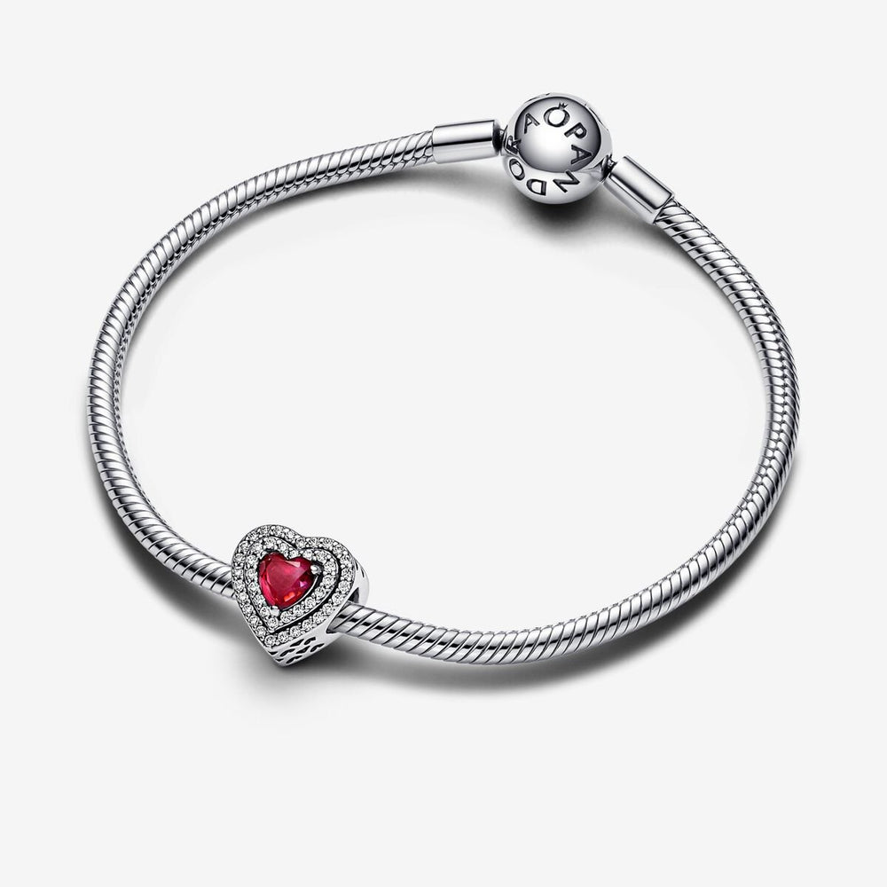 
                      
                        Pandora Red Sparkling Levelled Heart Charm
                      
                    