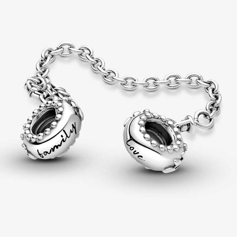 
                      
                        Pandora Heart Family Tree Safety Chain Charm
                      
                    