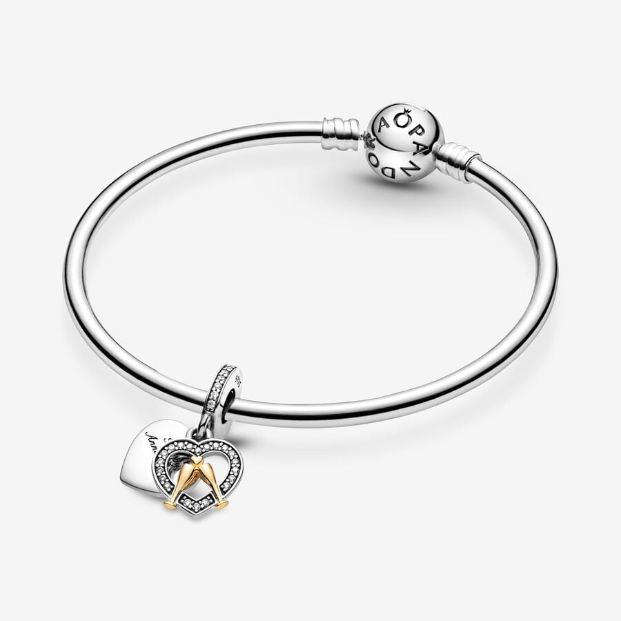 
                      
                        Pandora 14k Gold Two-tone Happy Anniversary Dangle Charm
                      
                    