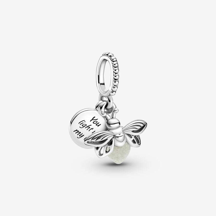 Pandora Glow-in-the-dark Firefly Dangle Charm