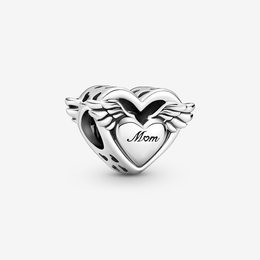 Pandora Angel Wings & Mum Charm