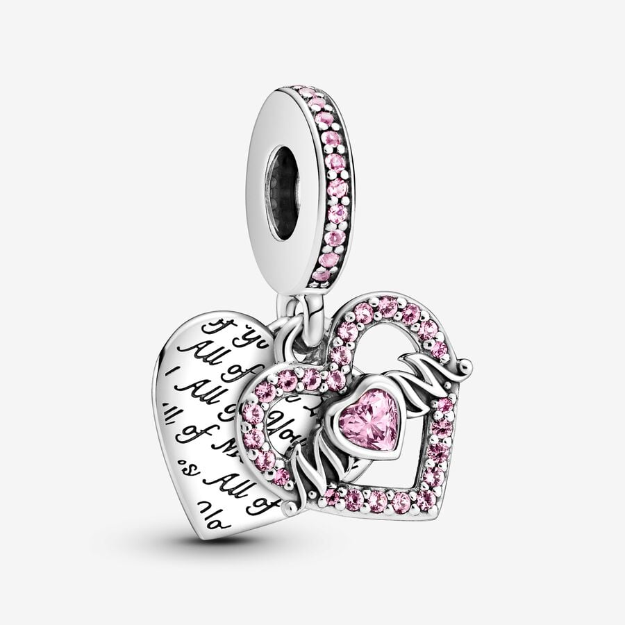 Pandora Heart & Mum Dangle Charm