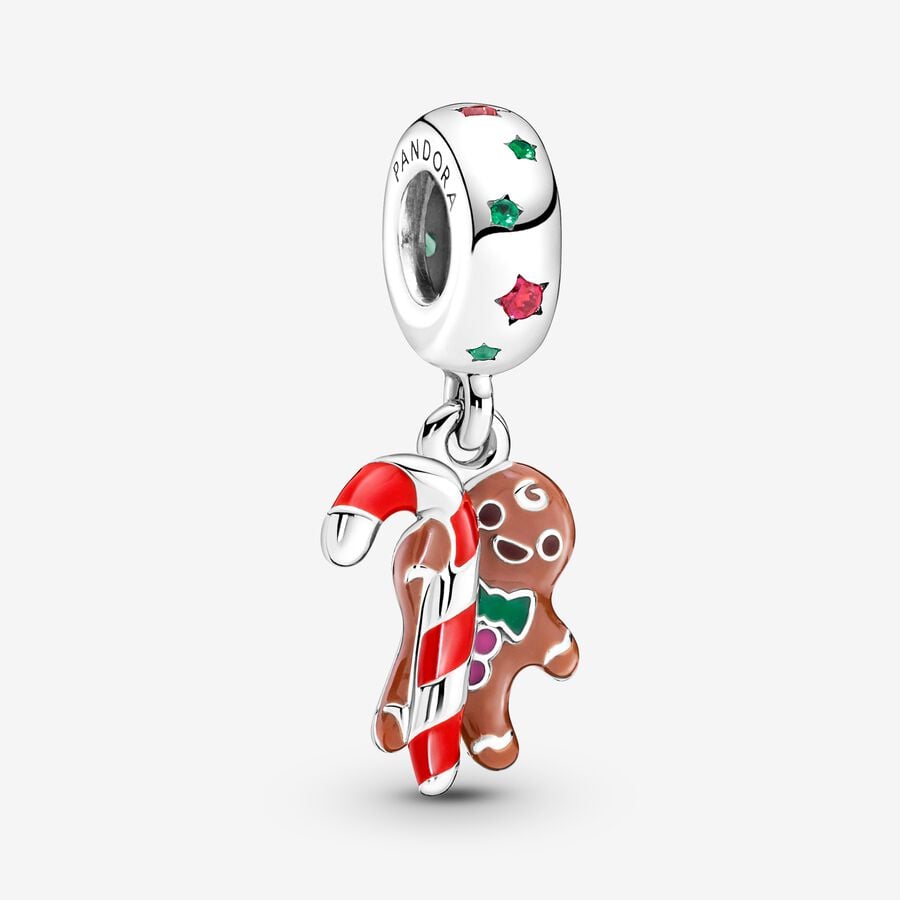 PANDORA Gingerbread Man Dangle Charm