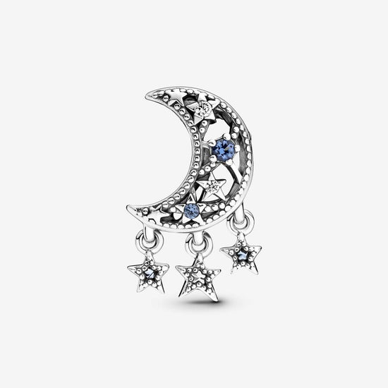 Pandora Star & Crescent Moon Charm