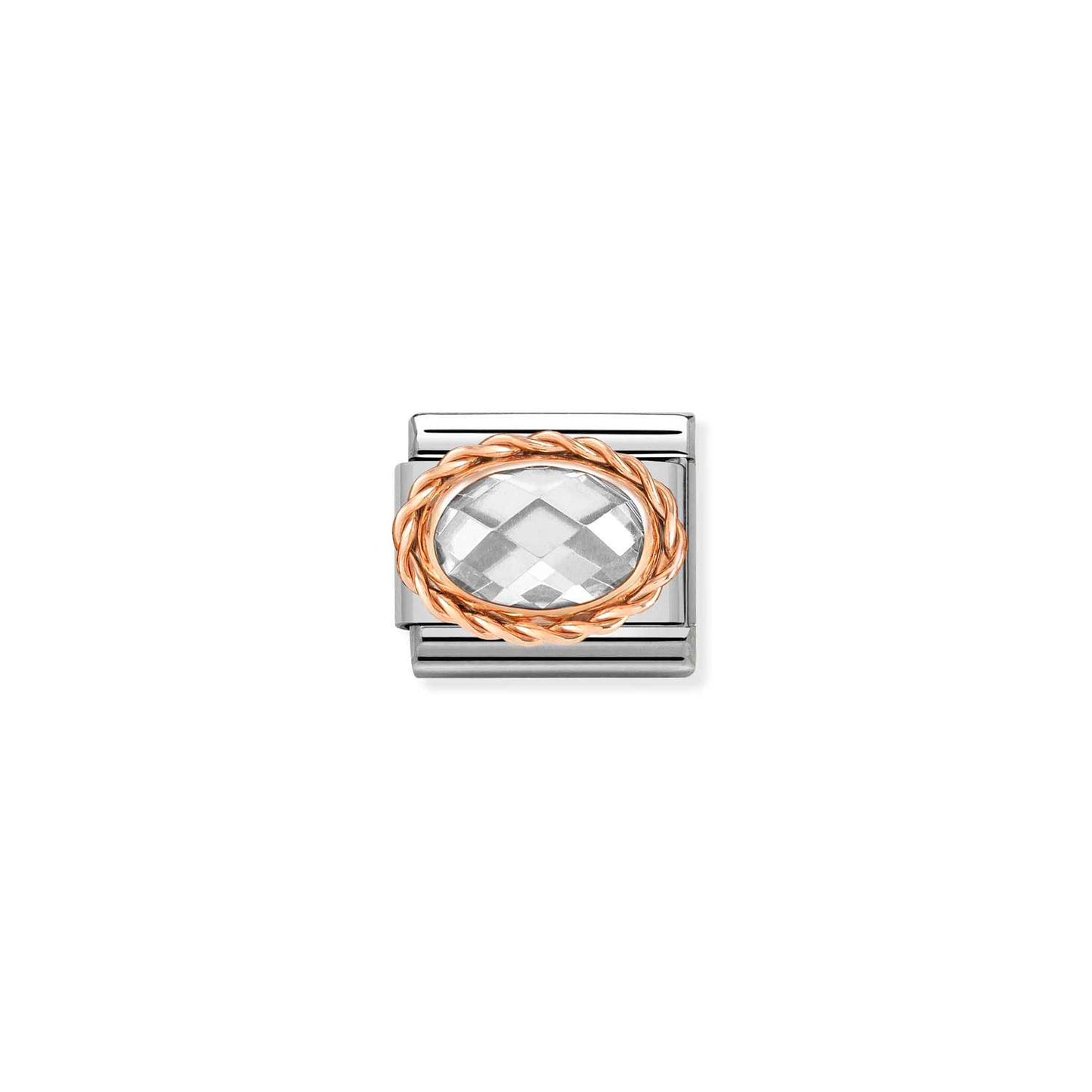 Nomination Classic Link White CZ