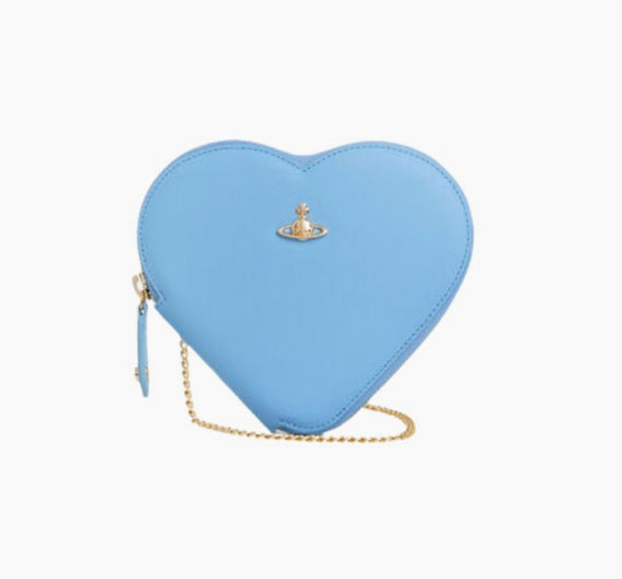 Vivienne Westwood Saffiano New Heart Crossbody