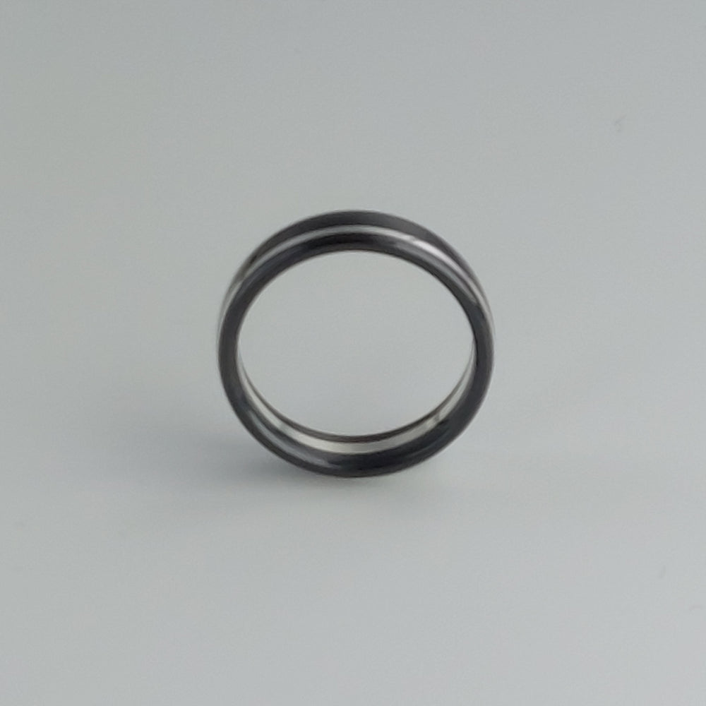 
                      
                        Zedd Silver Zirconium 6mm Wedding Ring
                      
                    