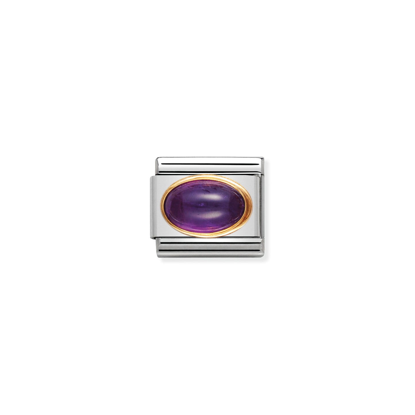 Nomination Classic Link Amethyst - February