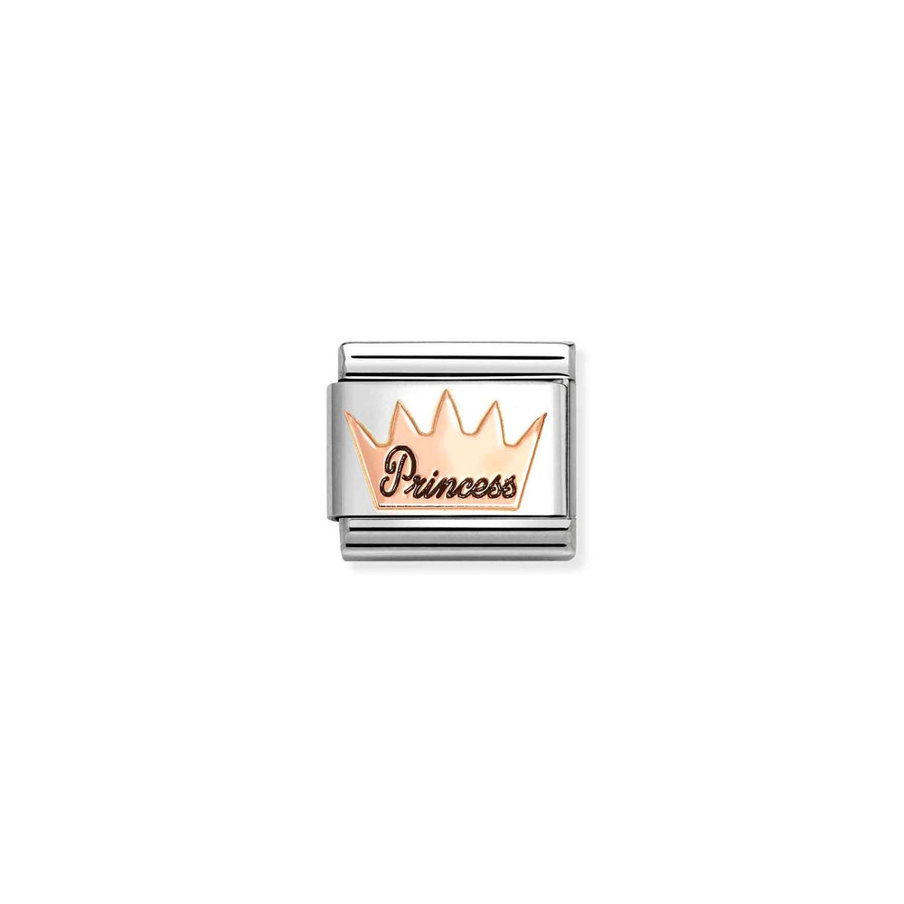 Nomination Classic Link PRINCESS with Crown