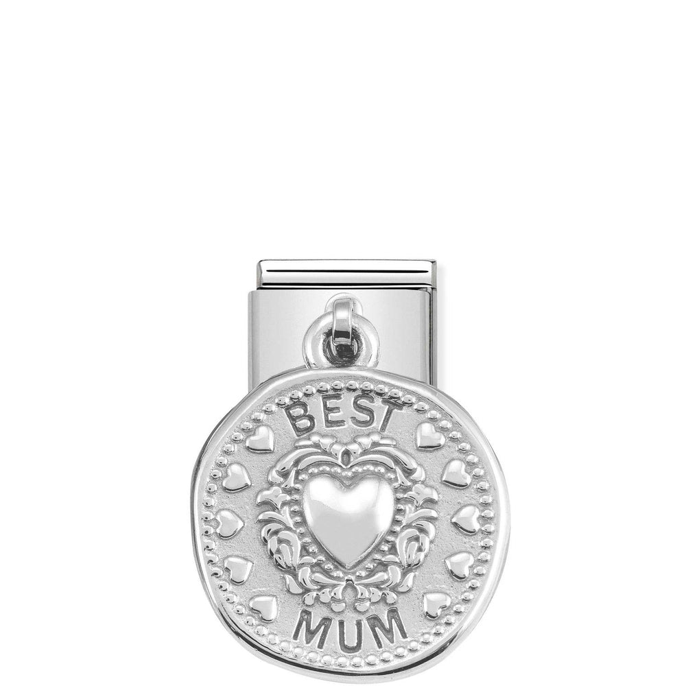 Nomination Classic Link with 'Best Mum' Charm