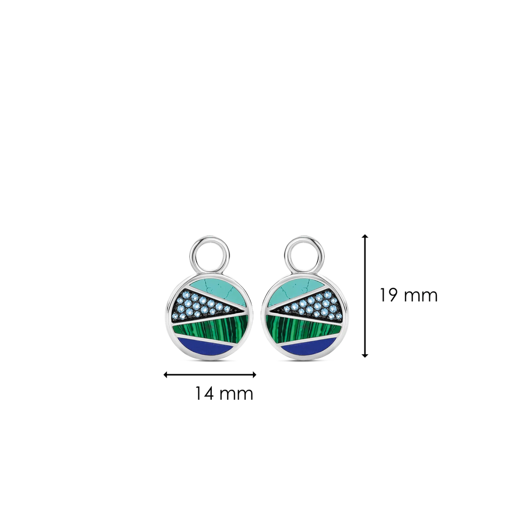 
                      
                        TI SENTO - Milano Ear Charms 9235TQ
                      
                    