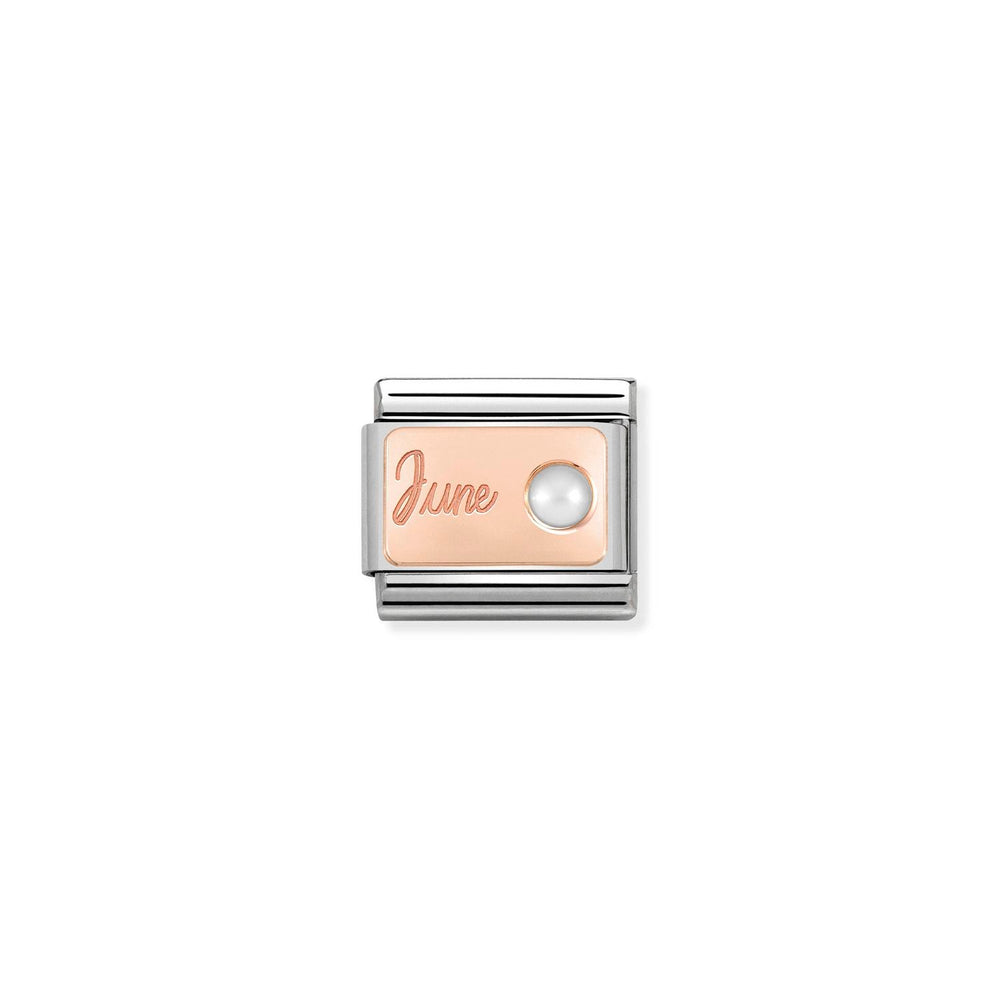 Nomination Classic Link White Pearl- JUNE