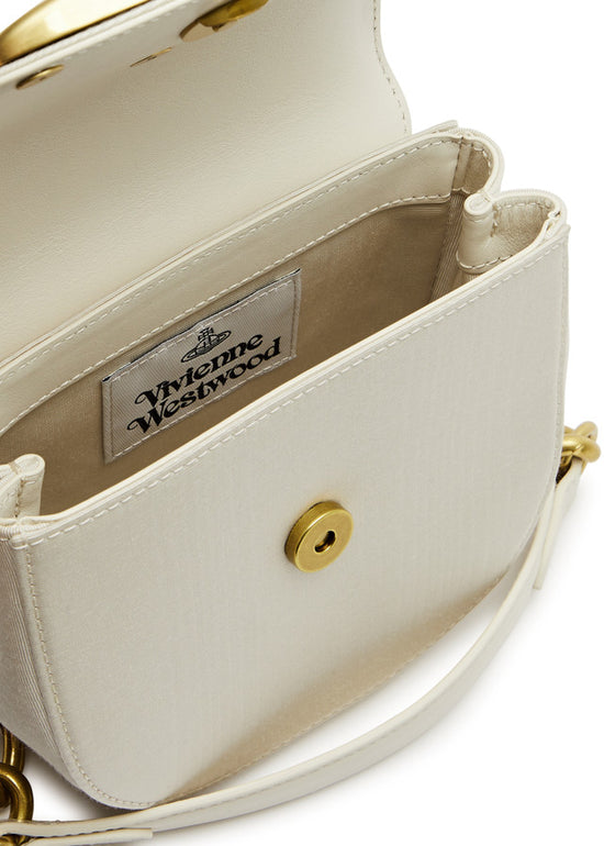 Vivienne Westwood Jodie Saddle Bag Cream