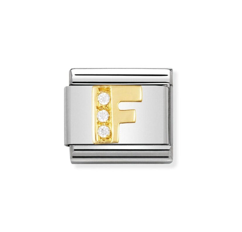 Nomination Classic Link CZ Letter F