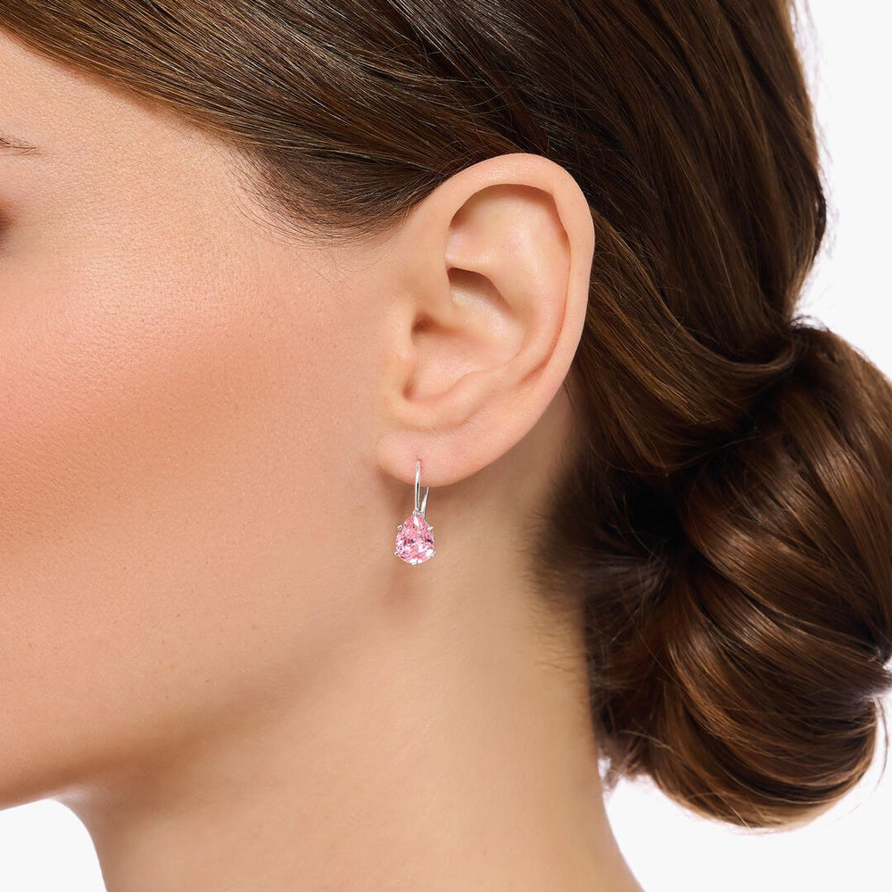 
                      
                        Thomas Sabo Pink Teardrop Drop Earrings
                      
                    