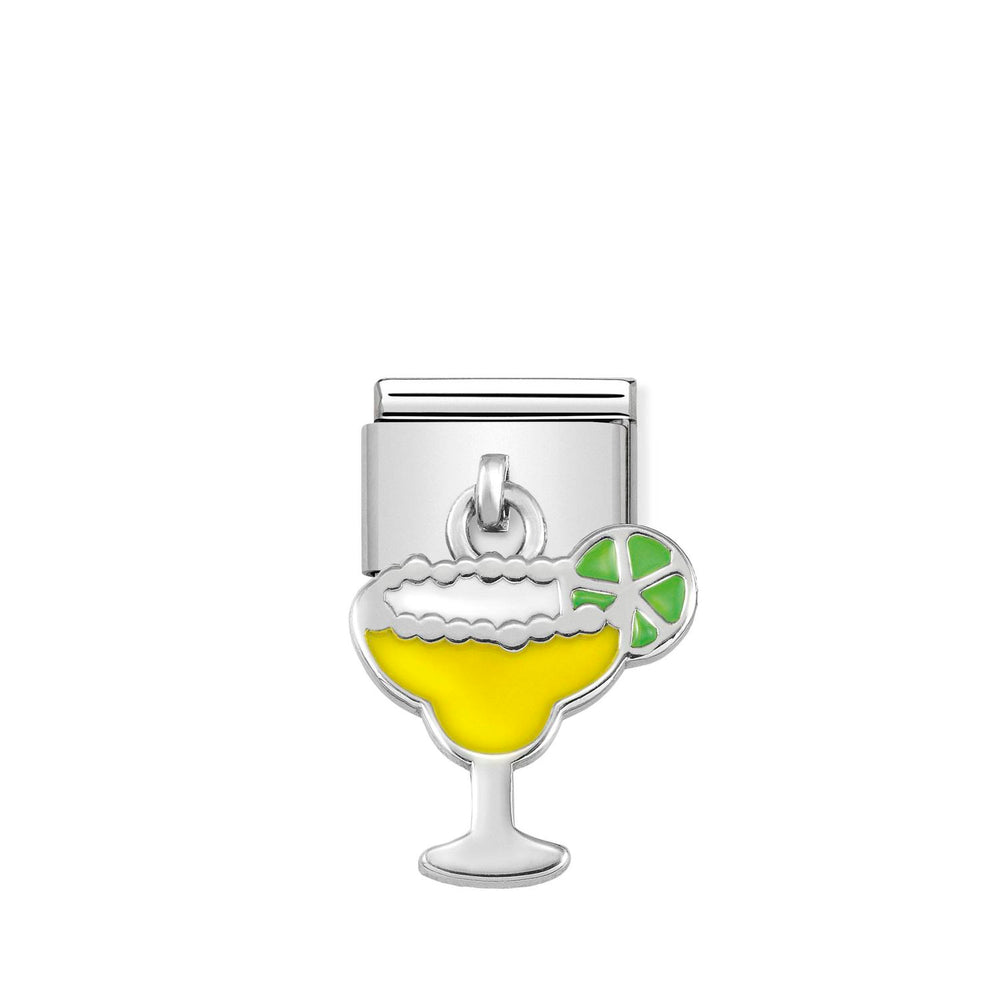 Nomination Classic Link with Cocktail Charm