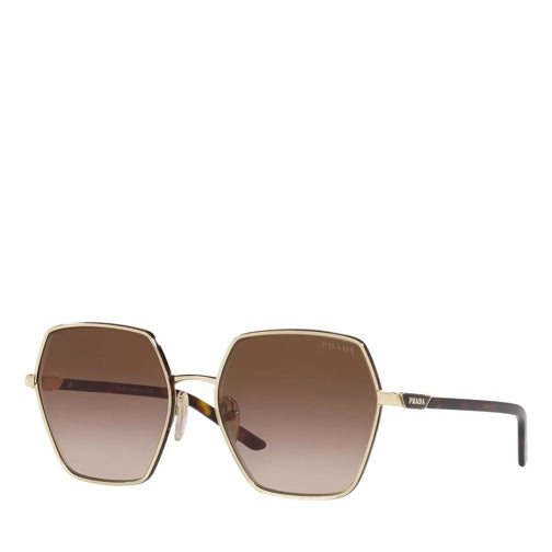 Prada Pale Gold Women's Sunglasses