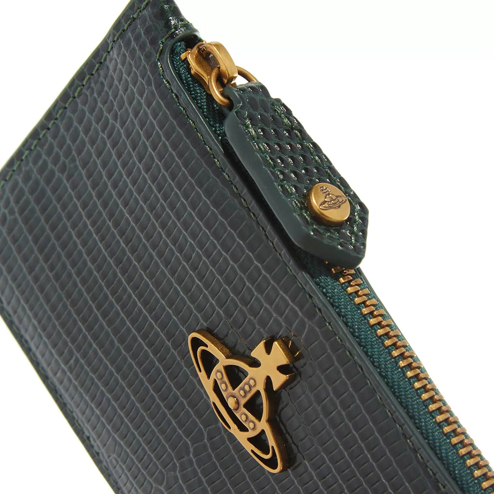 
                      
                        Vivienne Westwood Green Lizard Slim LG Card Holder
                      
                    