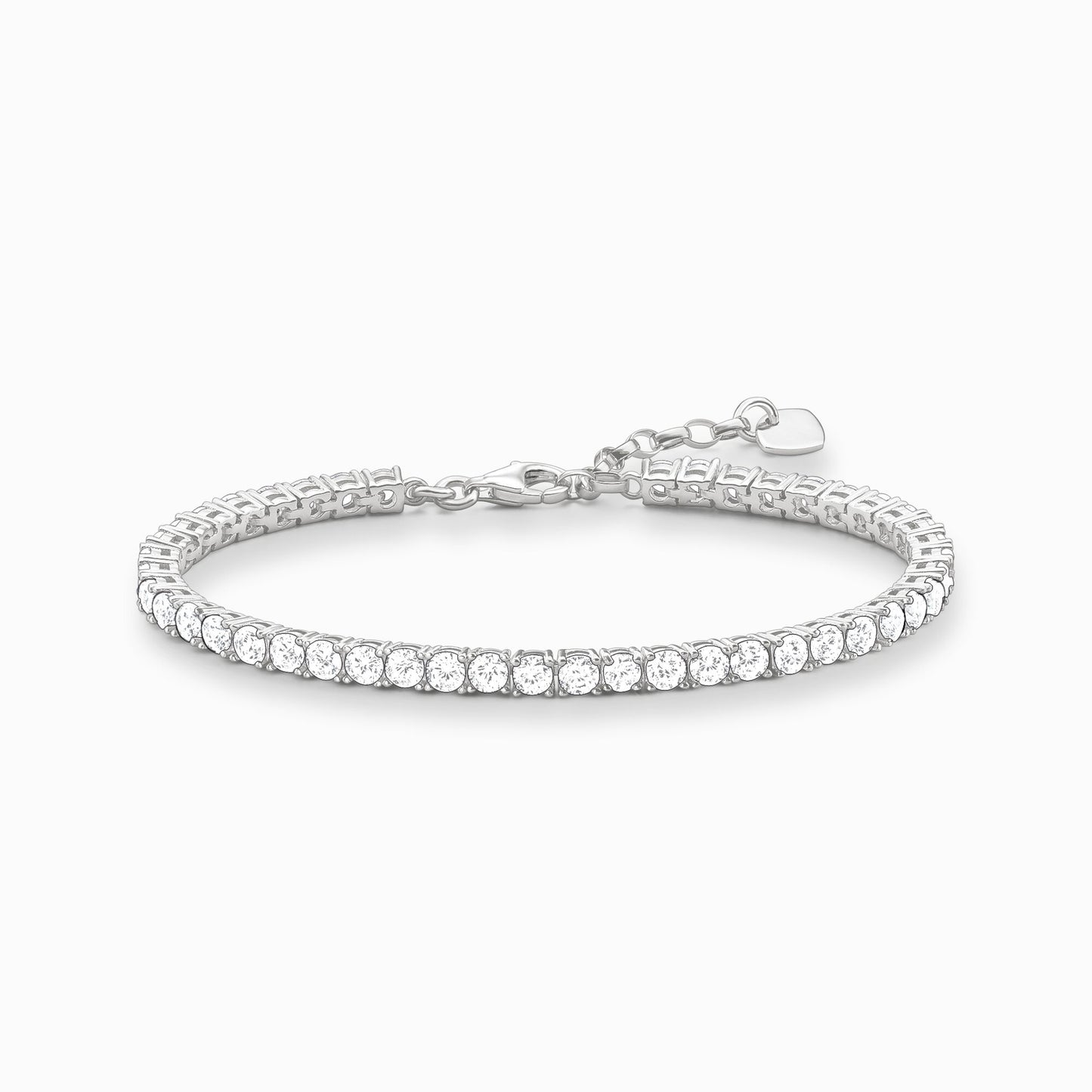 Thomas Sabo Tennis bracelet with white stones silver