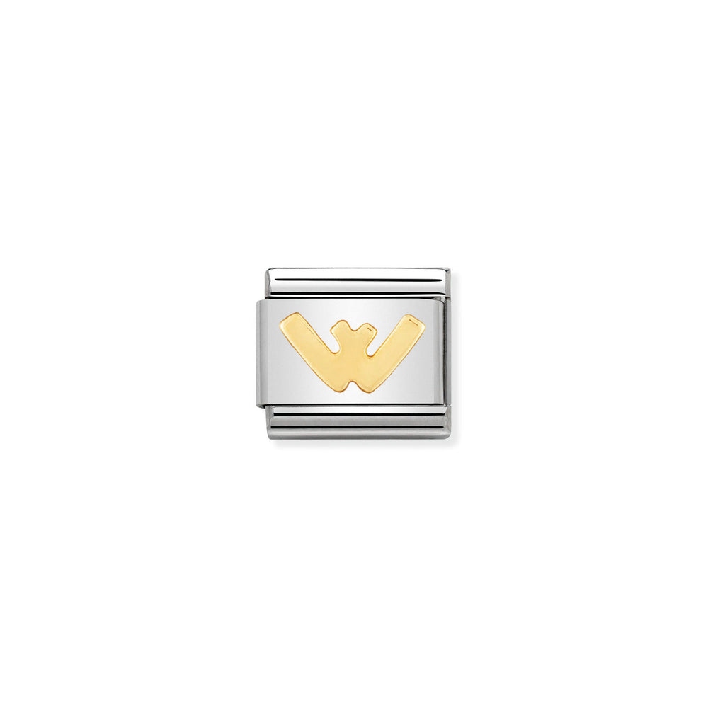 Nomination Classic Link Letter W